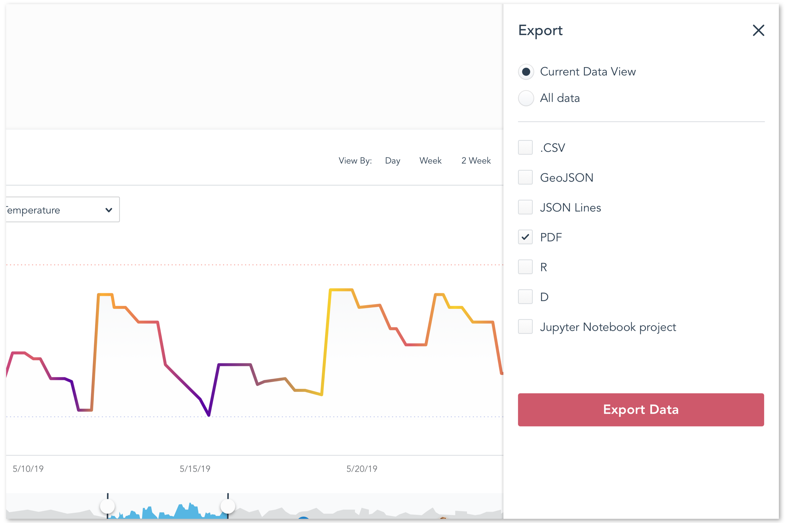 Export Data